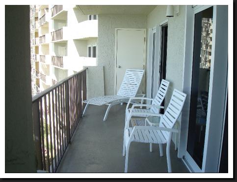 main balcony with seating for everyone to enjoy the beautiful view