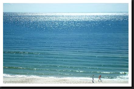 Shimmer on water